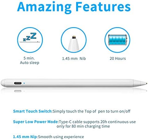 Aktivna olovka za Lenovo duet Convertibilna 2-u-1 Chromebook 11.6 , tip-c visoku preciznost sa finim vrhom Univerzalne