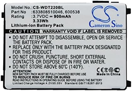 Cameron Sino baterija za Falcon PT40, PT40 PDT, PT40-100 P / N: 191-908304-200, 4006-0319, 600538, 633808510046