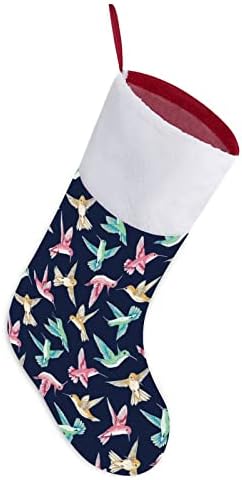 Leteće male ptice personalizirane božićne čarape Početna Xmas Tree Kamin Viseće ukrase