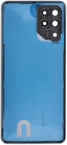Zamjena poklopca stražnje ploče od ljubičaste plastike za Samsung Galaxy A22 sa staklenim poklopcem