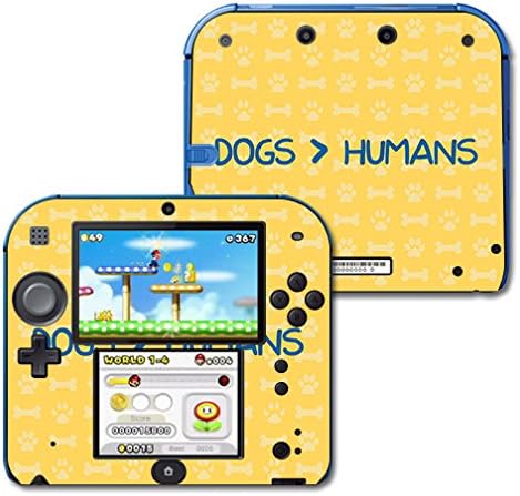 MightySkins koža kompatibilna s Nintendo 2DS-Psi nad ljudima / zaštitni, izdržljivi i jedinstveni poklopac za