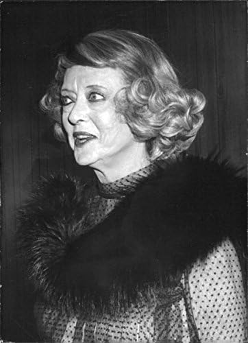 Vintage photo of Portrait of Bette Davis