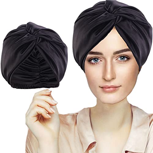 FRX 2021 Nova svila za spavanje za žene za kosu za kosu kapu za kosu, imitacija svilena noćna posuda