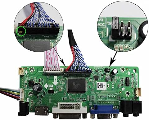 Ploča HDMI VGA Audio kontrolera za 1920x1080 LM215WF4-TLE9 LM230WF5-TLD1 M236HGE-L10 30PINS LVDs LCD ekran