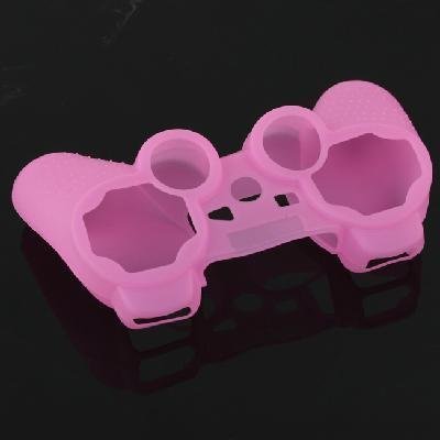 Premium Super Grip Glow Ružičasti silikonski zaštitni poklopac kože za Sony PlayStation PS3