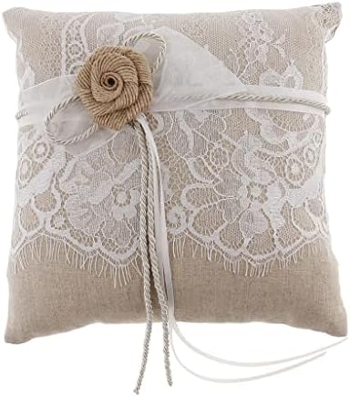 Baoblaze Vintage posteljina jastuk mini jastuk Vjenčana svadbena oprema cm