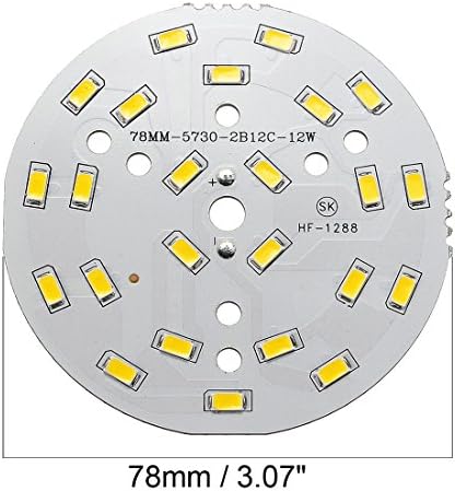 Uxcell LED sijalica sa čipom 300mA 12w 24 LED 5730 površinski montirani uređaji modul Aluminijumska