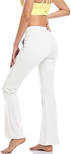 Besless 7 ženske joge hlače sa džepovima visoke struke rastelačke hlače Trčeve boje hlače
