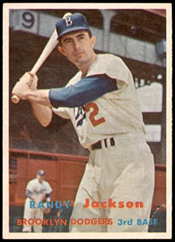 1957. topps 190 Randy Jackson Brooklyn Dodgers NM + Dodgers