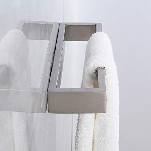 kimzcn prsten za ručnike za kupatilo zidni ručni ručnik za ručnike moderni stalak za ručnike u kvadratnom stilu
