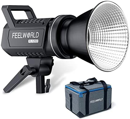 FEELWORLD FL125D 125W Video svjetlo i FSR120 30x120 cm pravougaona Softbox, Us 3 krak utikač