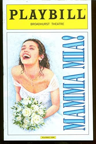 Mamma Mia, Broadway plakat + Judy McLane, Elena Ricardo, Mary Callanan, Alison Ewing, Victor Wallace, Paul
