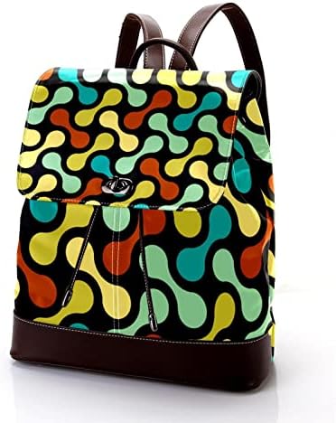 VBFOFBV putni ruksak, backpack za prijenos za žene muškarci, modni ruksak, šareni apstraktni uzorak