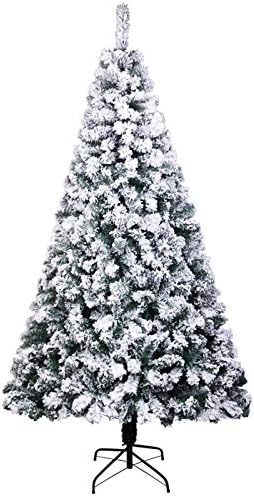 NC 6FT PVC Flocking Božićno drvo 750 Podružnice Automatsko stablo