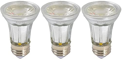 Anyray 3-LED 5w sijalice, ekvivalentne 50 W, PAR16, E26, Zatamnjive