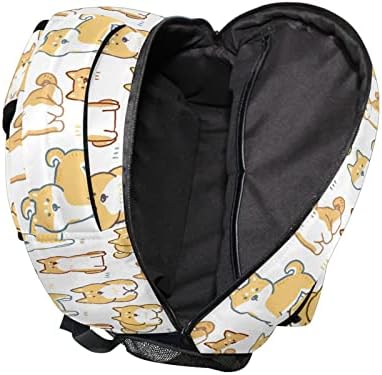 Jiponi Shiba Inu Pasfack za žene Muškarci, školska torba za studente Bookbag Travel Laptop ruksak