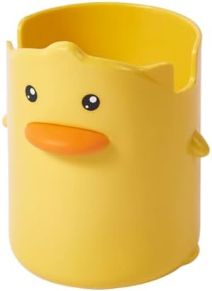 Woiwo 1pcs1pcs crtani slatki žuti patku držač olovke kreativni spremnik za kuhanje za dječji stolni ukras