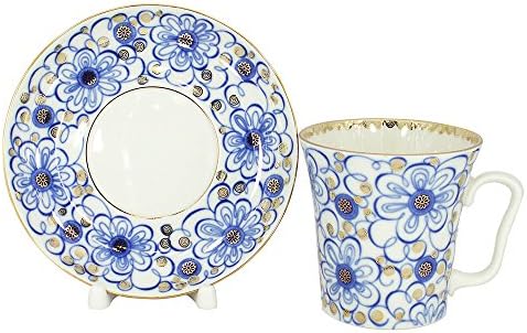 Lomonosov Imperial Porcelan Bindweed Drinkware Teaware Cups Collection