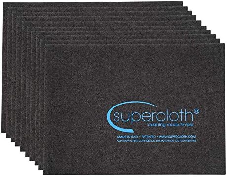 Supercloth - svjetski poznata krpa za čišćenje domaćinstava i prašina - puna veličina, 10 paketa