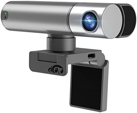 Aicoco Web kamera, 2k web kamera sa inteligentnim senzorom, AI automatsko praćenje, kontrola pokreta, 2x