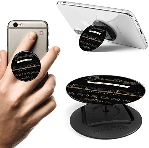 Arizona Desert Oasis Pozdrav Telefon Grip mobilni stalak odgovara iPhone Samsung Galaxy i više