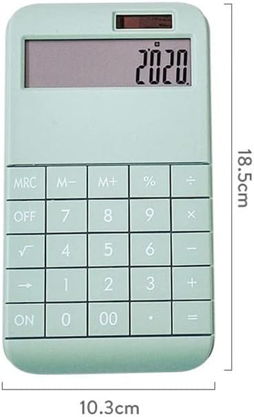 Jfgjl slatka crtani kalkulator modni student prijenosni kalkulator Mala solarna financijska blagajna