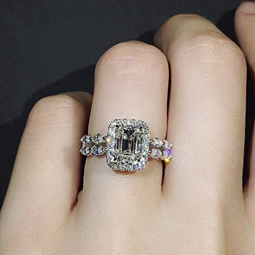 2023 Novi temperament dijamantskih oblikovanih prstena za žensku prsten dijamantski brak prstenovi