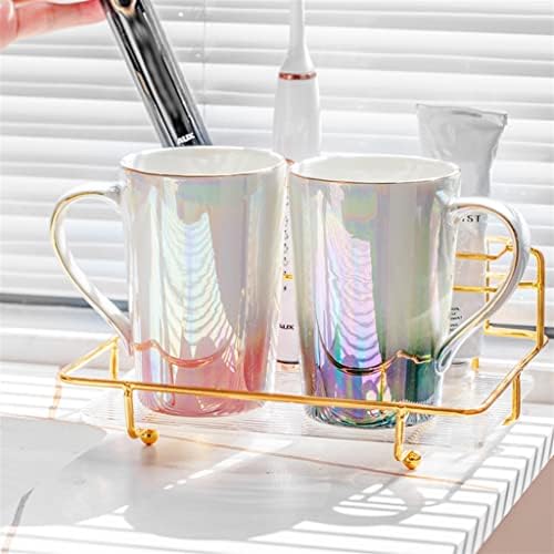 Lukeo Cup za ispiranje usta Home Par za četkanje keramičke čaše za pranje nosač četkica za zube
