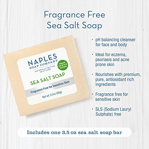 Napuljska sapunska kompanija pH Balancing Bar od morske soli – prirodno Eksfolira i vlaži – bez štetnih sastojaka
