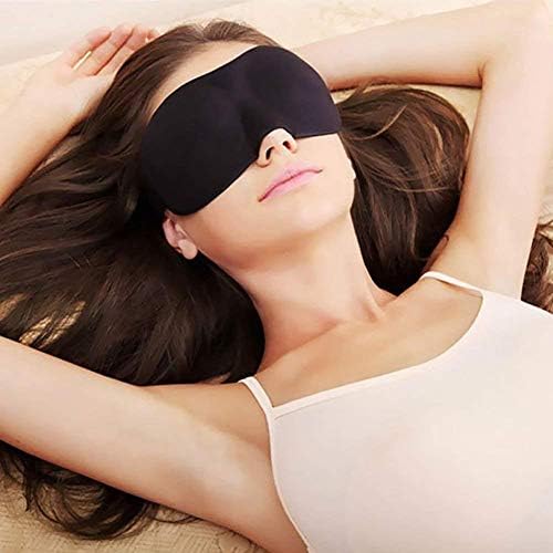 1pcs 3D maska ​​za spavanje prirodna spavaća za oči za oči za sjenilo sjenilo zakrpa za patch prenosni