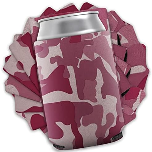 1000 Pack Camo Pink Bly Can Cooler, Prilagodljiv sublimacijski sublimacija može hladniji, van-debeli rukav
