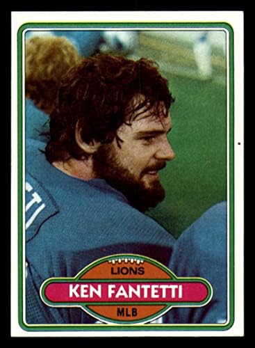 Fudbal NFL 1980 topps 444 Ken Fantetti Lions
