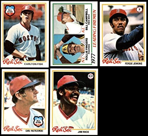 1978. Topps Boston Red Sox Team Set Boston Red Sox NM + Crveni Sox