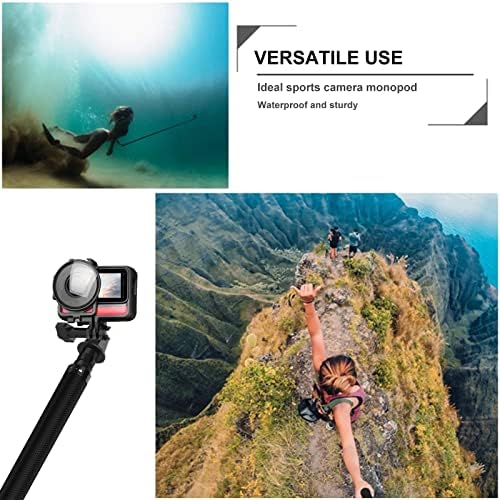 Selfie Stick pol dugačak za GoPro Insta360, podvodna vodootporna ugljična vlakna ručna monopod za GO Pro MAX