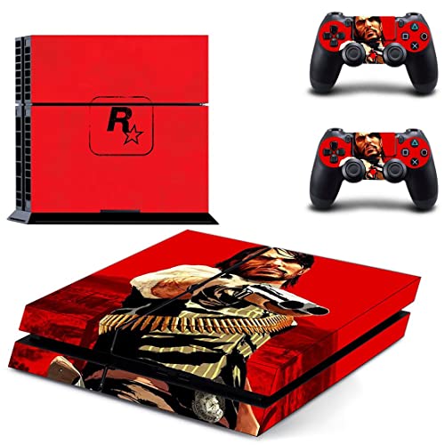 Igra GRed Deadf i Redemption PS4 ili PS5 skin naljepnica za PlayStation 4 ili 5 konzolu i 2 kontrolera naljepnica Vinyl V8431