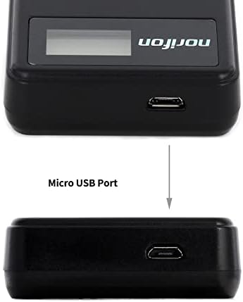 LCD USB punjač za Sony Cyber-Shot DSC-H50 DSC-H55 DSC-H70 DSC-H90 DSC-HX30V DSC-HX5V DSC-HX7V DSC-HX9V
