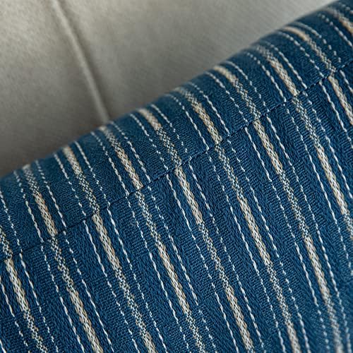 Kevin Textil Navy Blue Square Palow Counks 24 x 24 Posteljina za posteljinu na kauču za kauču na kauču