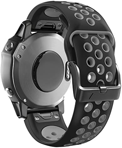 HePup Smart Watch Band Silikonske zamjenske trake za Garmin Fenix ​​7 7x 6 6x Pro 5 5x plus