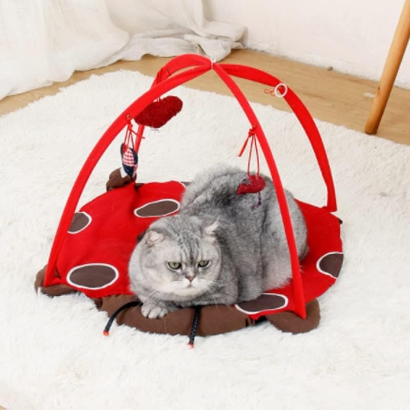 ZLXDP igračke za šator za mačke viseće igračke kućne ljubimce igračke za mačke prostirke za igru pokrivač
