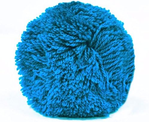 Vezerski materijal Pom Poms lopta za zanat i hobi DIY ukras u plavoj boji -25 komada, 6cm DM