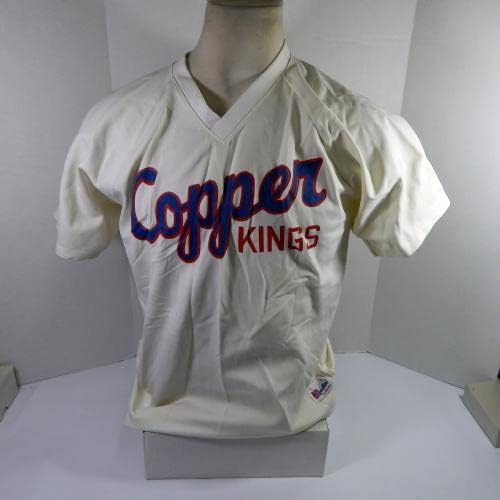 1990s Butte bakar KINGS 8 Igra Polovni bijeli dres L DP44051 - Igra Polovni MLB dresovi