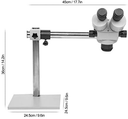 SALUTUYA Jewelry Microscope Density HD Lens pocinkovano gvožđe, za obradu nakita