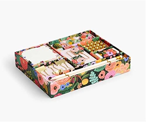 Puška papir Co. Garden Party Box, kućni stol i uredski komplet za opskrbu, boravak organizirani sa olovkama,