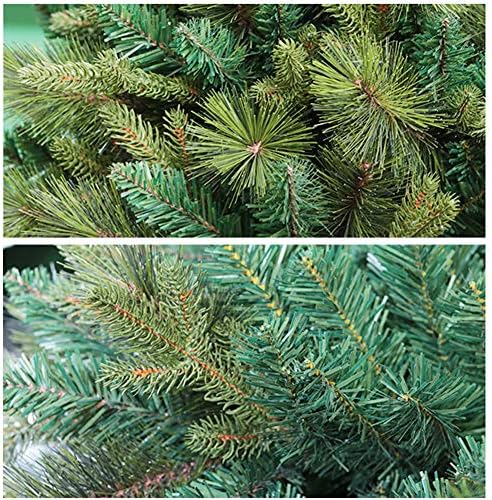 XFXDBT 9.8FT KRŠENJE Umjetno Xmas Pine, vrhunsko zglobno smreka božićne stablo plamene mješovite borove