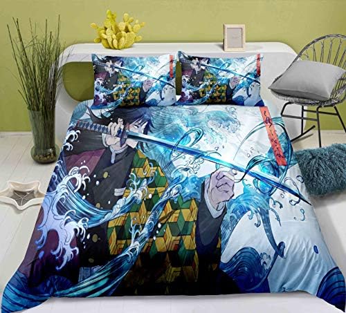 JUNG KOOK Anime Posteljina Anime Duvet prekrivač na jastuku za prekrivanje kafići Twin Full Queen King