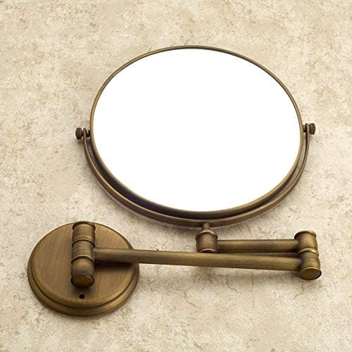 LIANXIAO-ogledalo za šminkanje 8 inča sa dva okretna zidna ogledala, proširujući sklopivo kupatilo za brijanje
