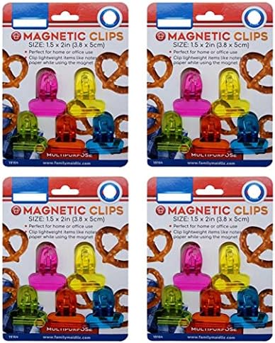 Magnetne Stezaljke Za Skladištenje Hrane Sa 20 Kopči Za Torbe Za PC Zaptivke Za Grickalice Višenamjenski