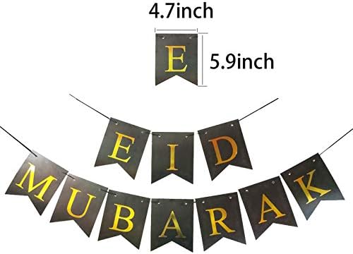 Eid Mubarak baner za potrepštine ramazanske zabave