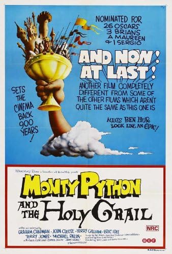 Filmski Posteri Monty Python i Sveti Gral-11 x 17