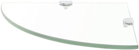 Vidaxl ugaonu policu s kromiram nosači kuhinje u kupaonici zidni viseći nosač za prikaz regala za